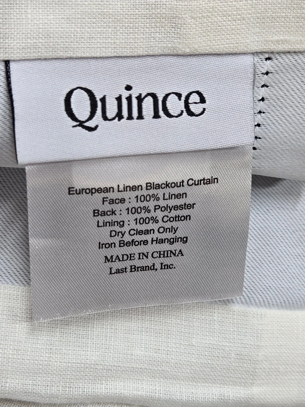 Quince includes 48x96